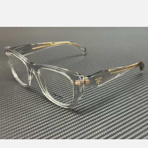 Prada Women's Transparent 52mm Women Eyeglasses - Picture 1 of 5